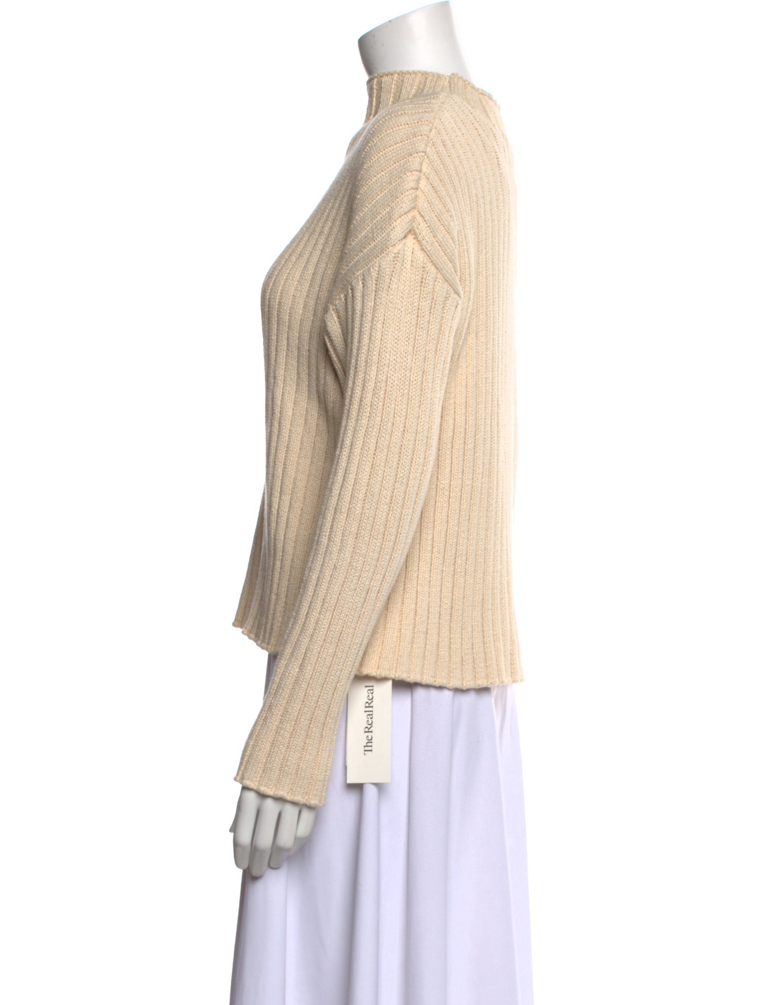 St. Agni Mock Neck Sweater