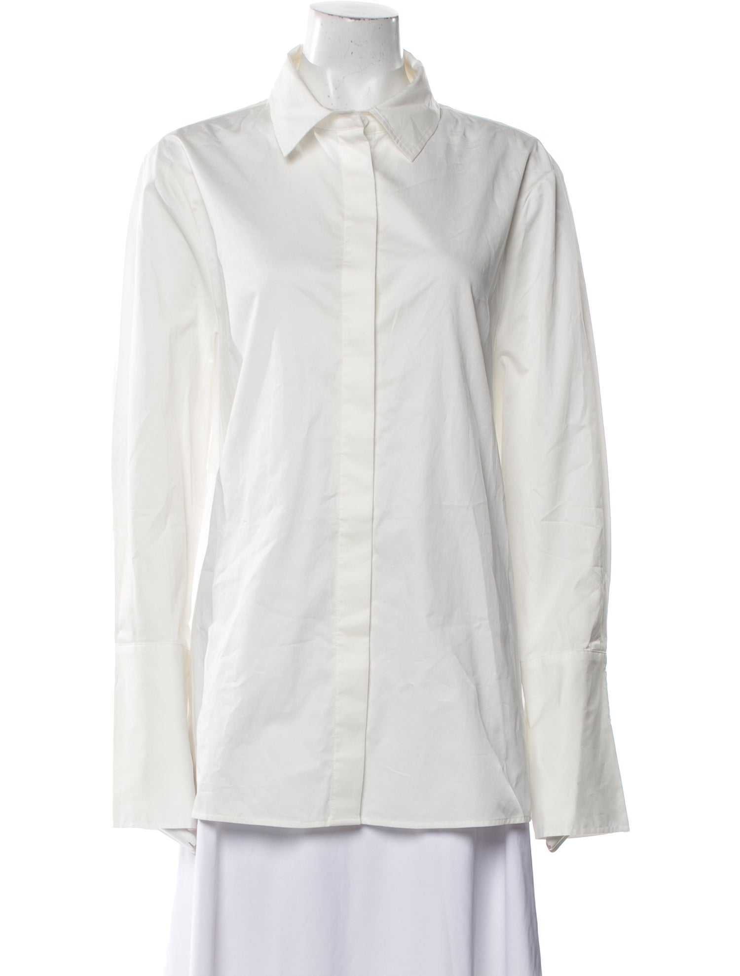 St. Agni Long Sleeve Button-Up Top w/ Tags