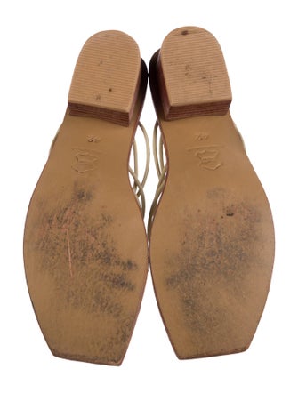 St. Agni Leather Slides