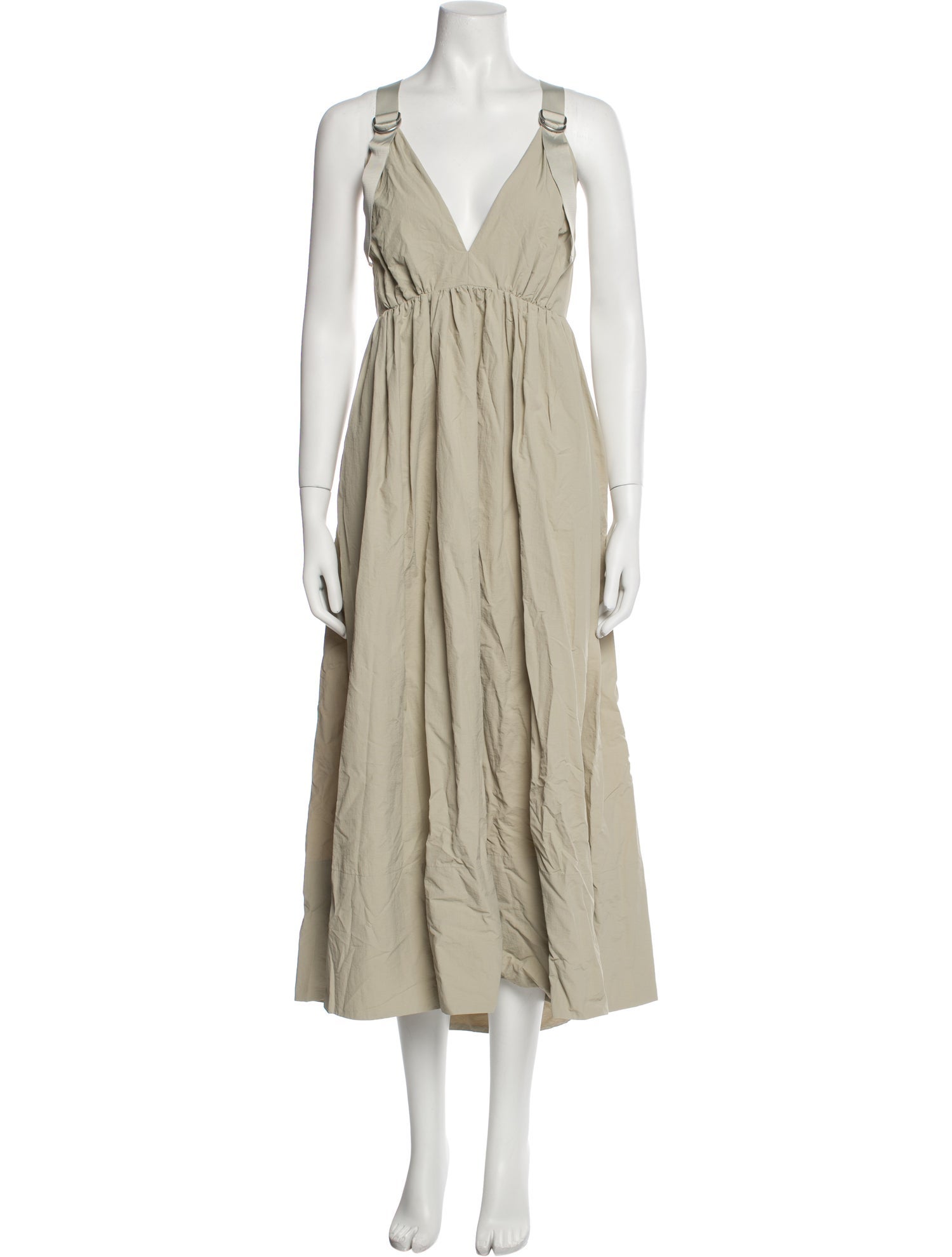 St. Agni V-Neck Long Dress