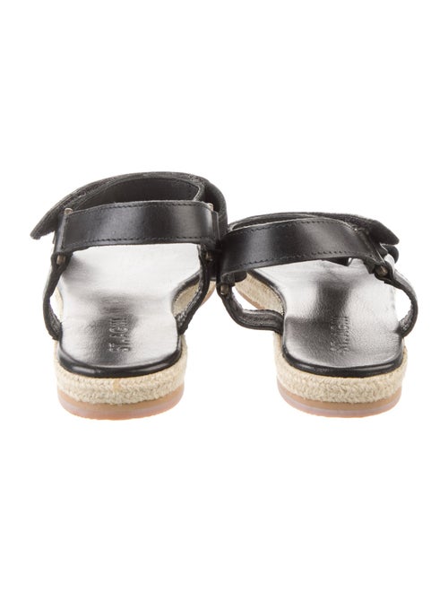 St. Agni Leather Espadrilles