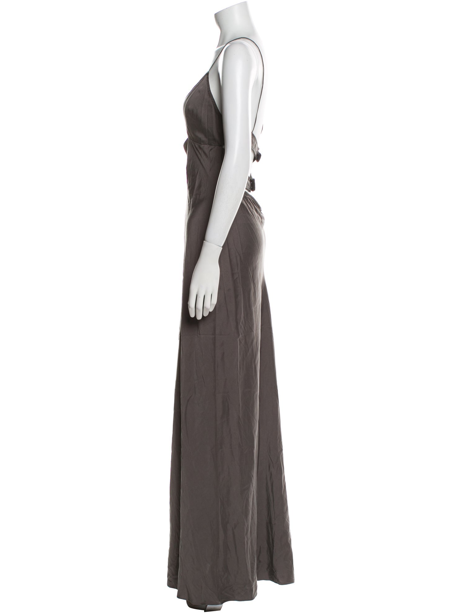 St. Agni Silk Long Dress w/ Tags