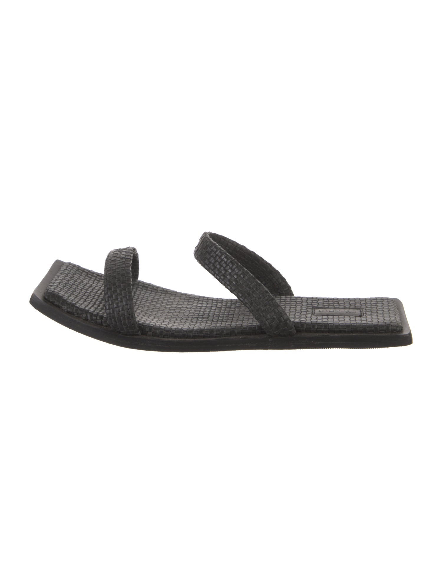 St. Agni Leather Slides