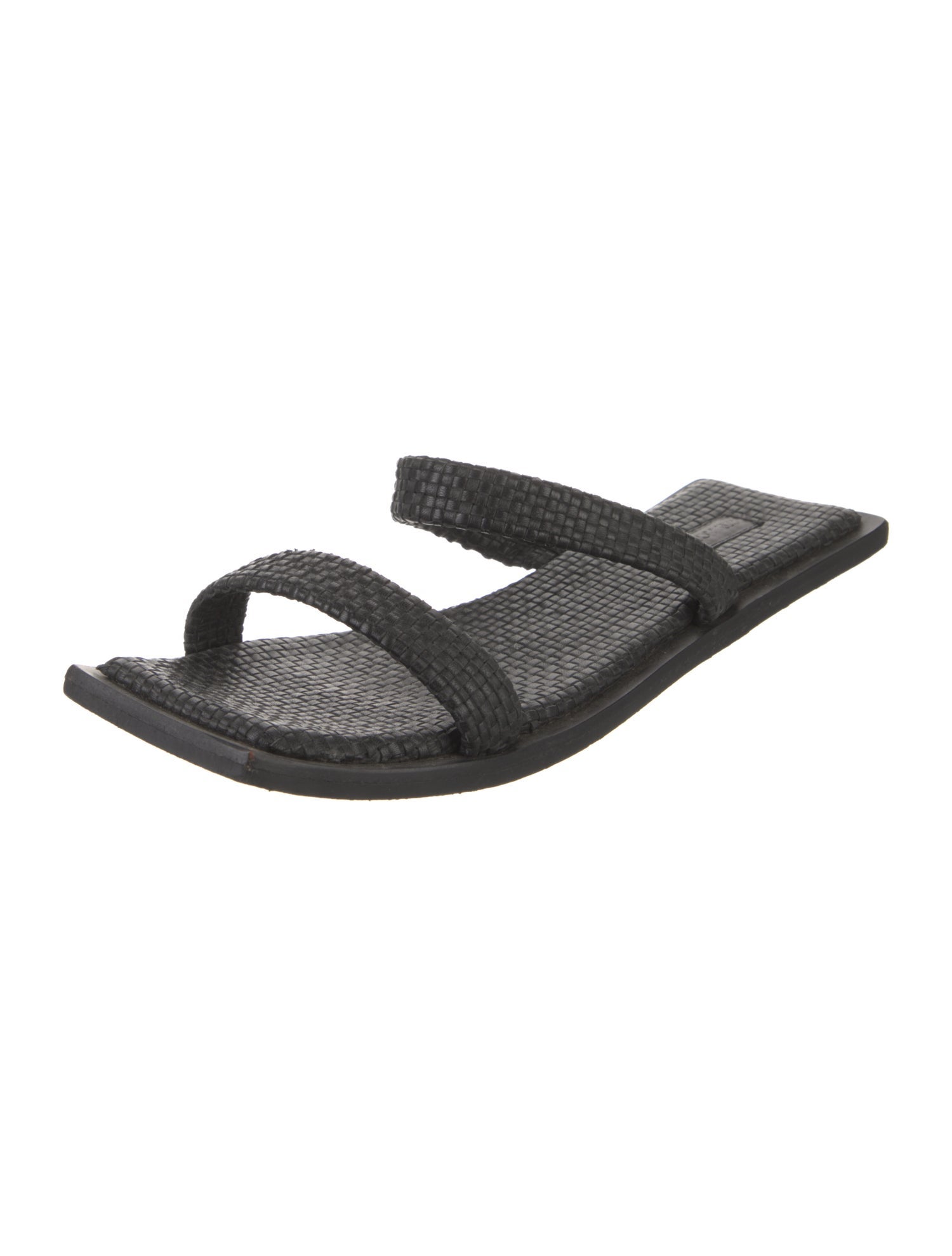 St. Agni Leather Slides