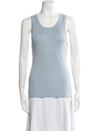 St. Agni Scoop Neck Sleeveless Top