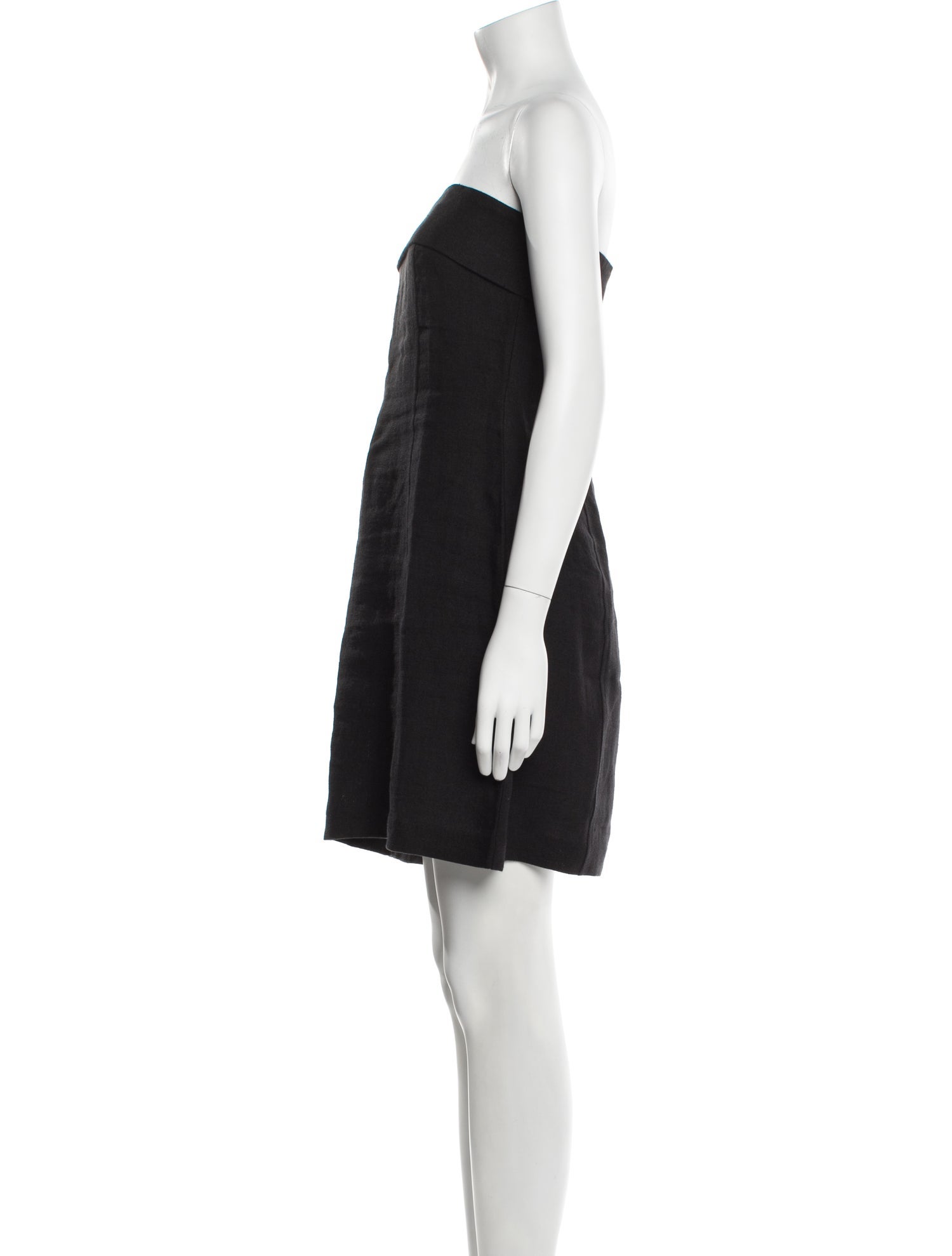 St. Agni Linen Mini Dress