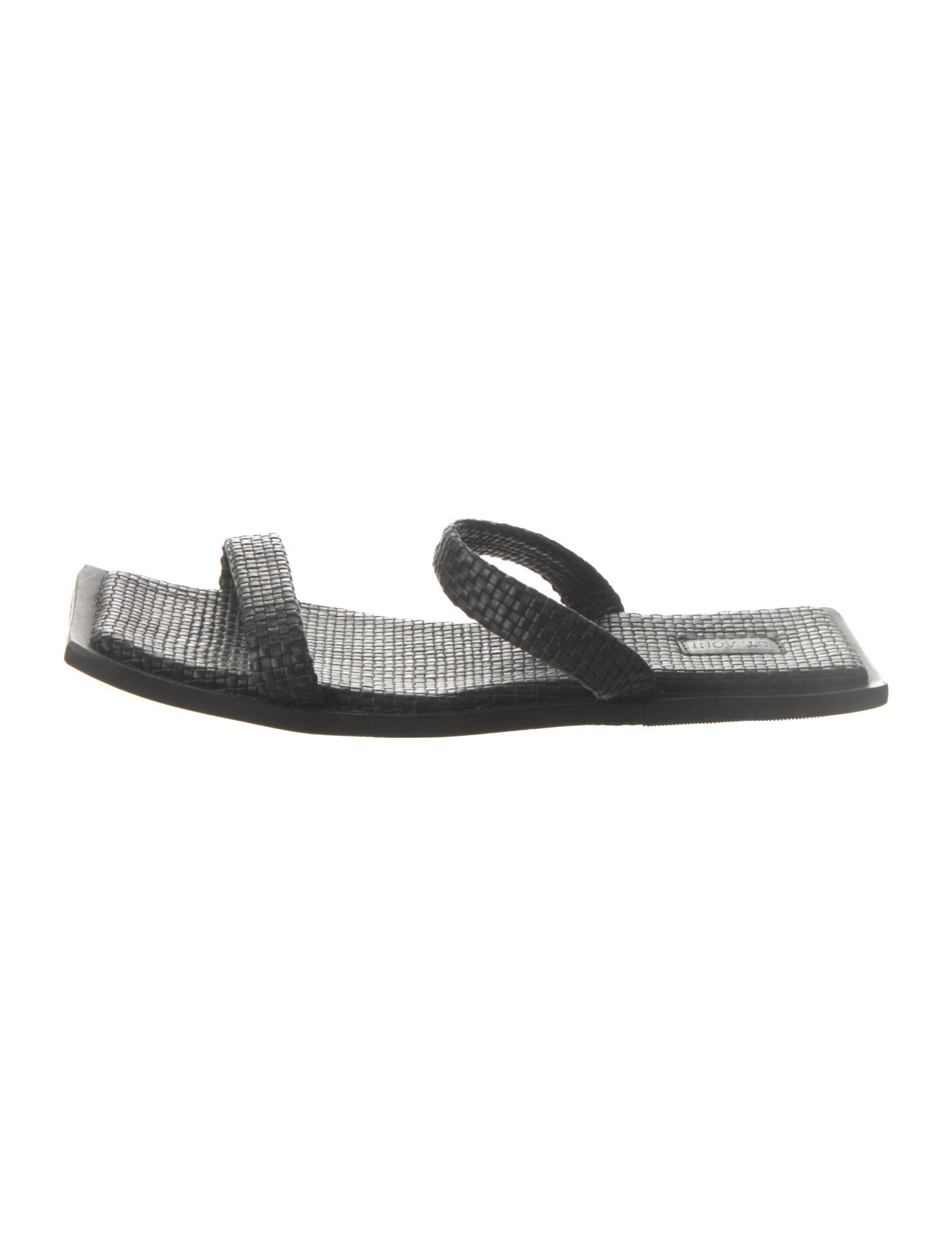 St. Agni Leather Slides