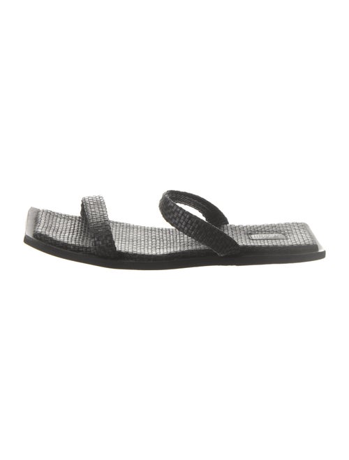 St. Agni Leather Slides