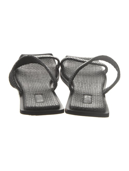 St. Agni Leather Slides