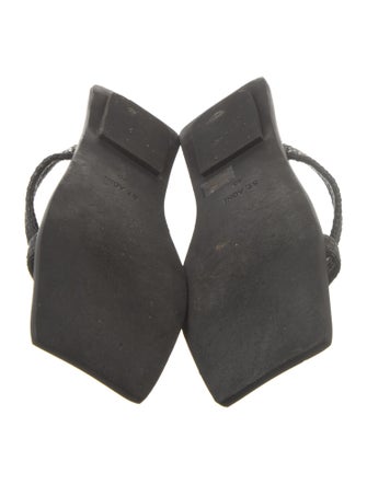 St. Agni Leather Slides