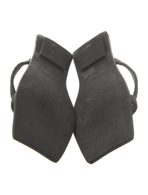 St. Agni Leather Slides