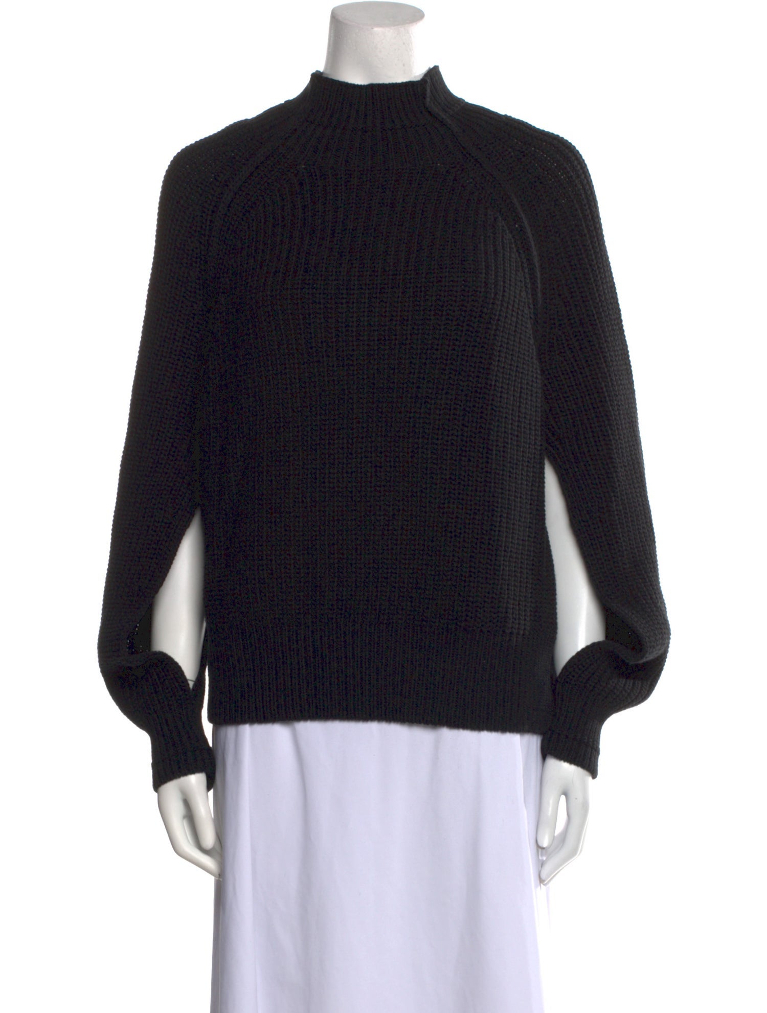 St. Agni Mock Neck Sweater