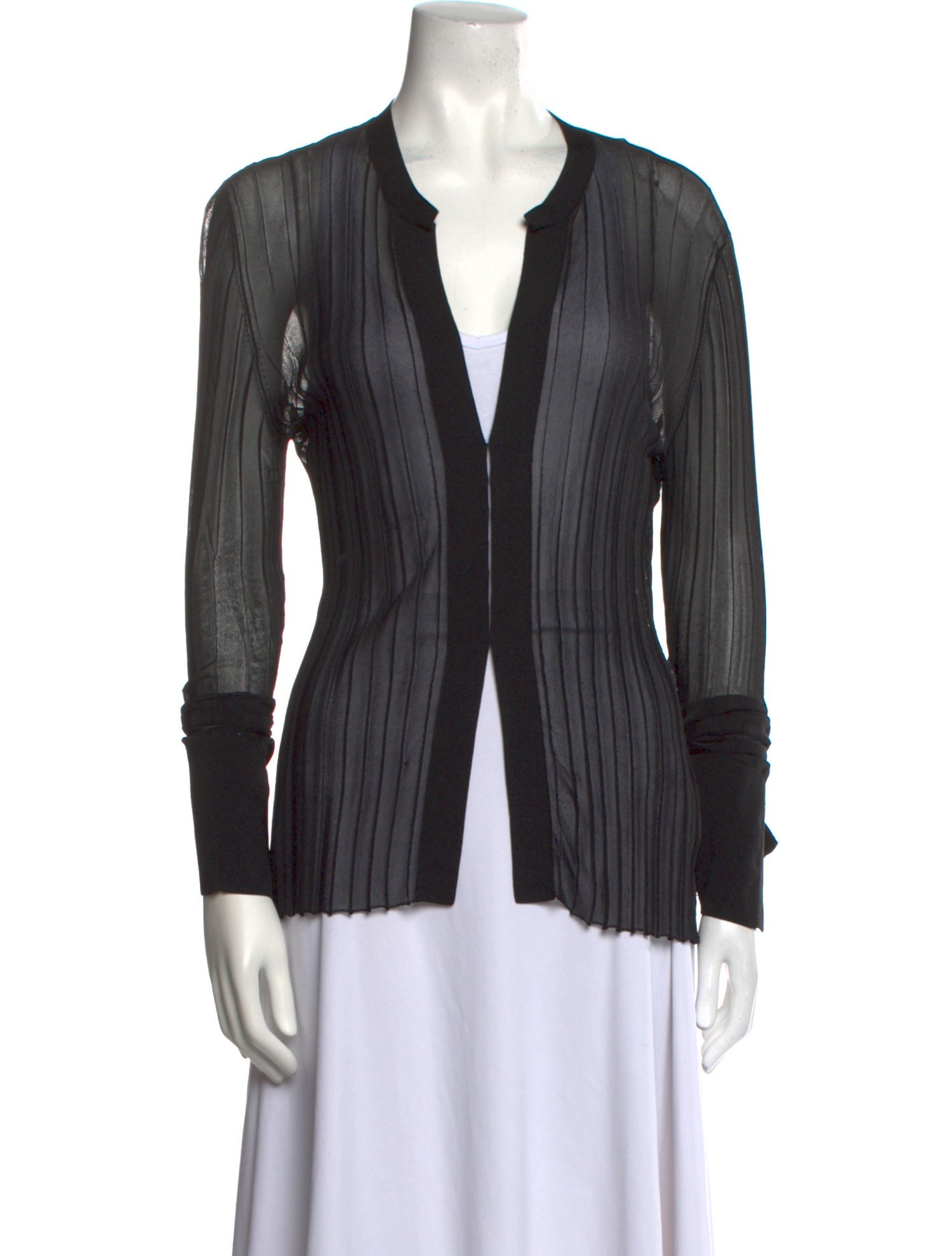 St. Agni V-Neck Long Sleeve Blouse