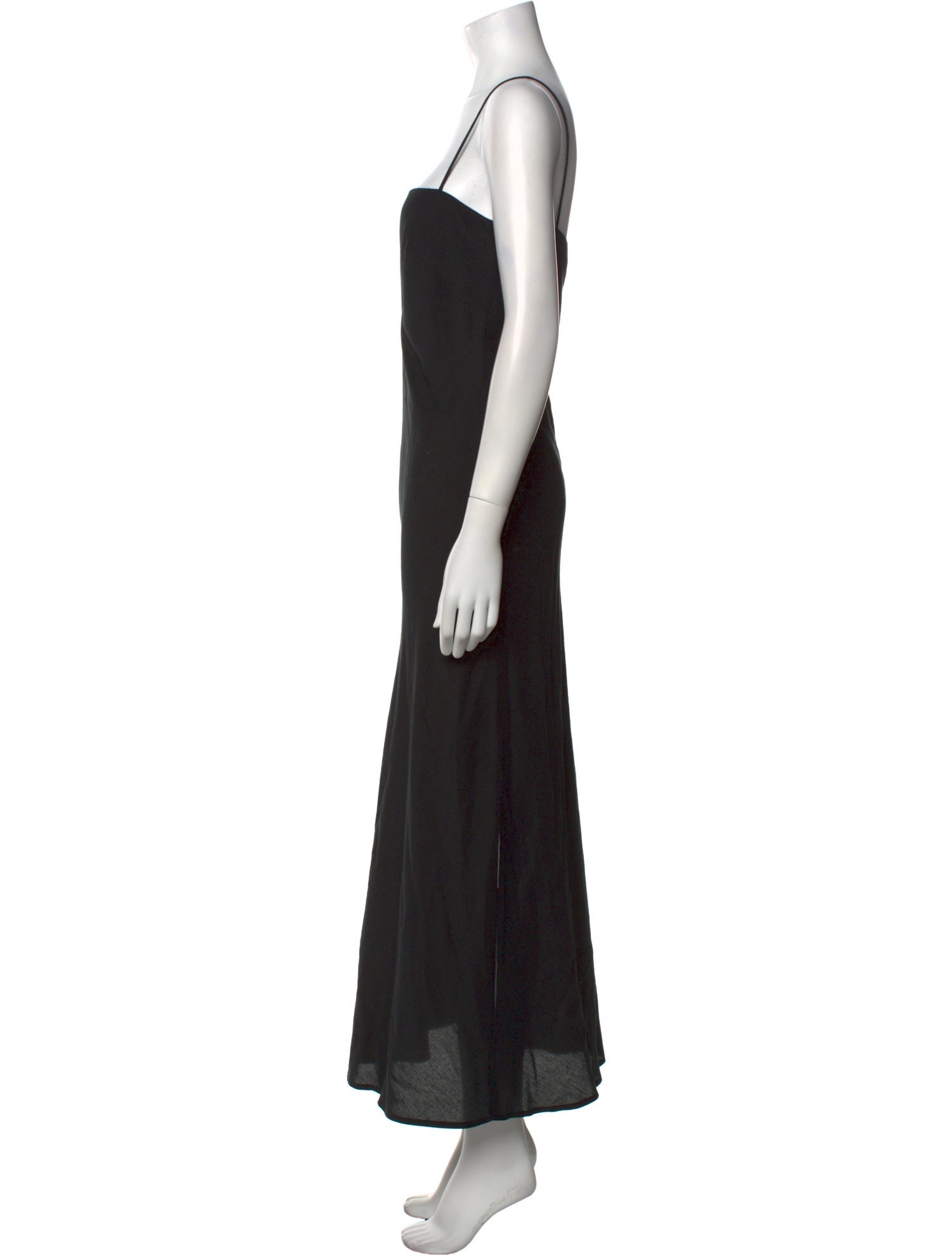 St. Agni Square Neckline Long Dress