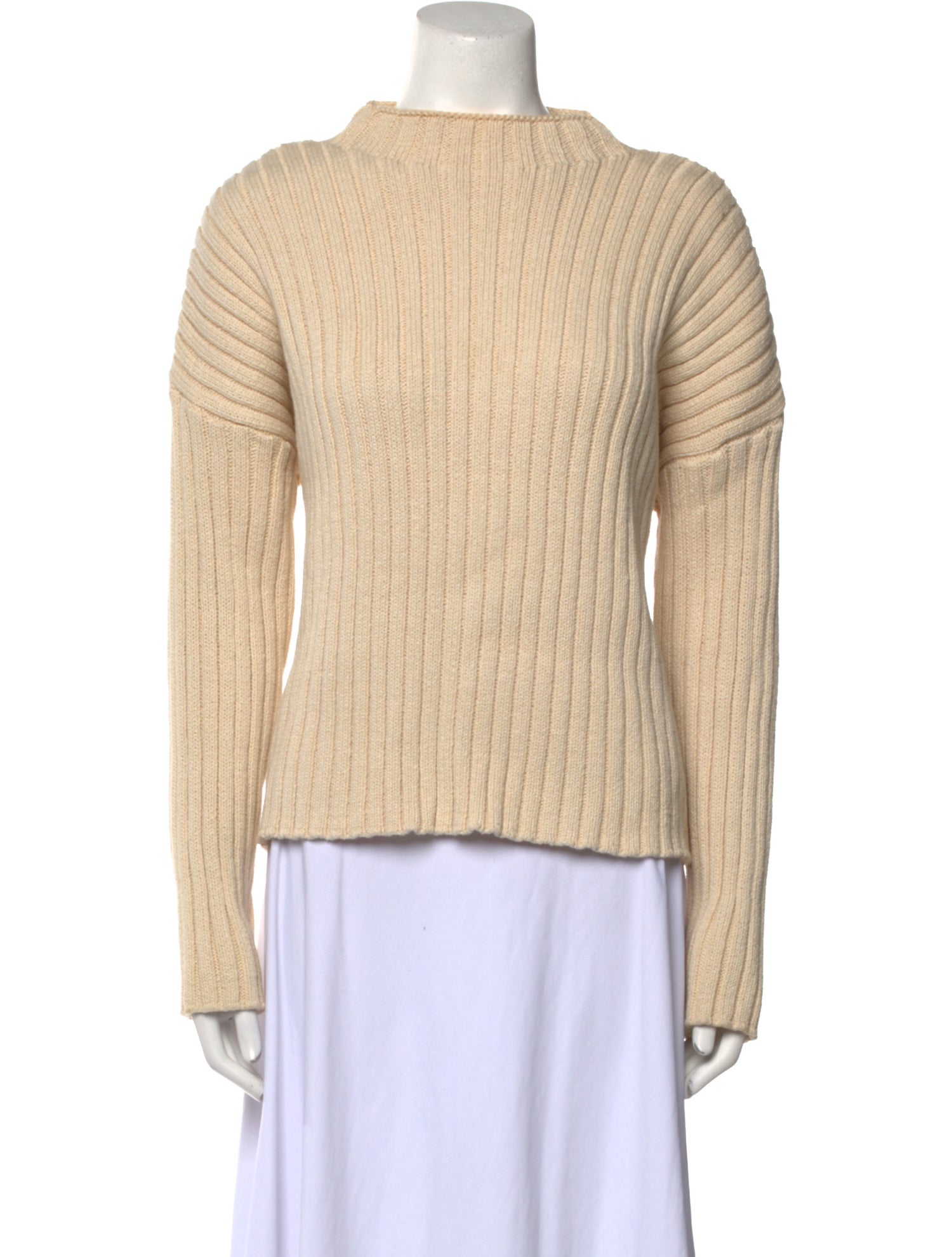 St. Agni Mock Neck Sweater
