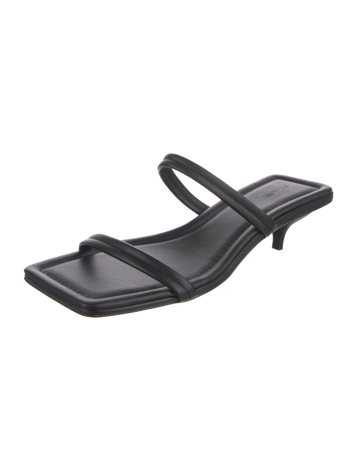 St. Agni Leather Slides