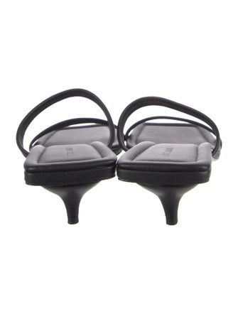 St. Agni Leather Slides