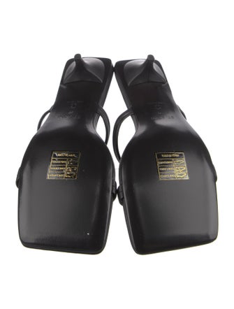 St. Agni Leather Slides