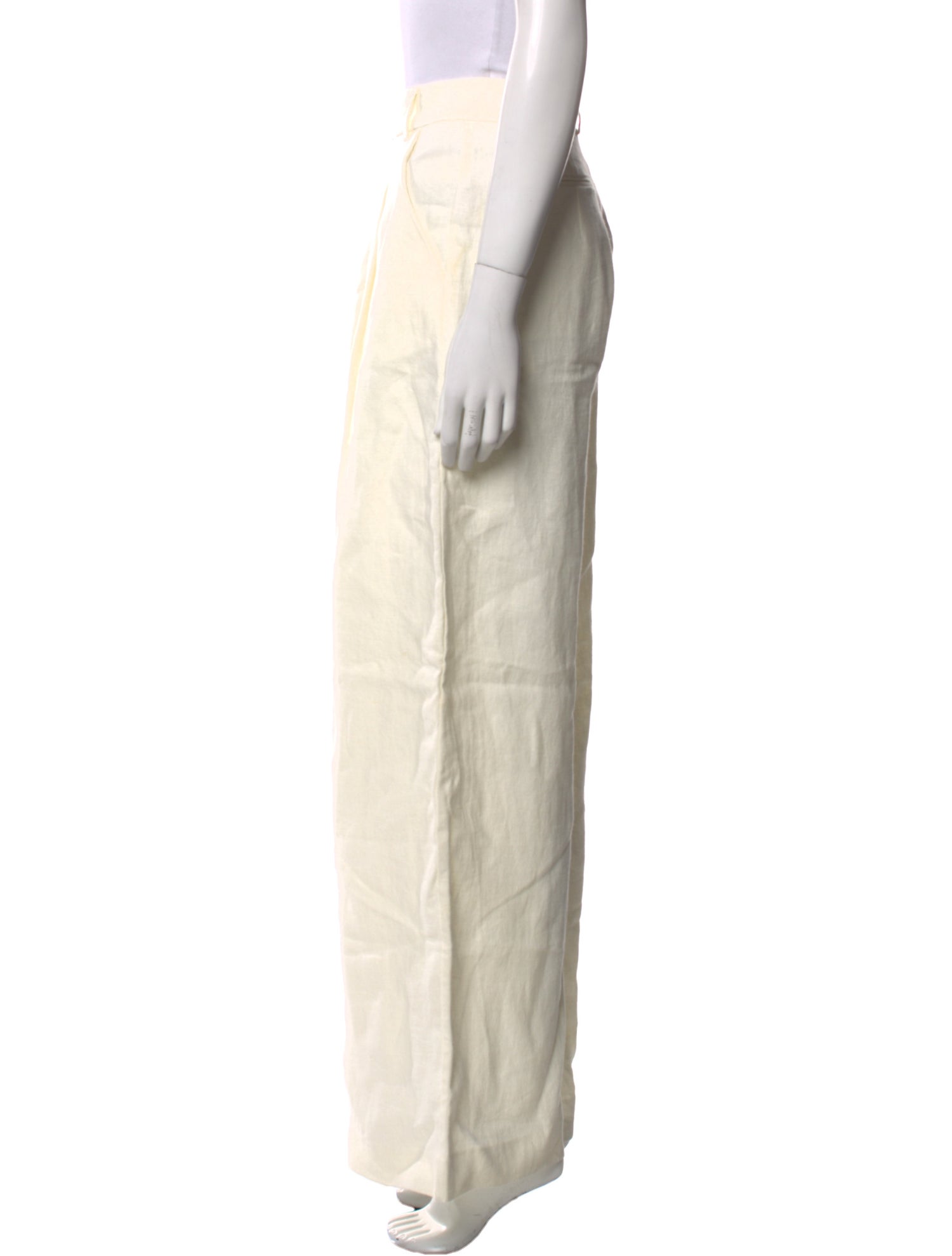 St. Agni Linen Wide Leg Pants