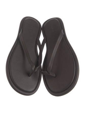 St. Agni Leather Flip Flops