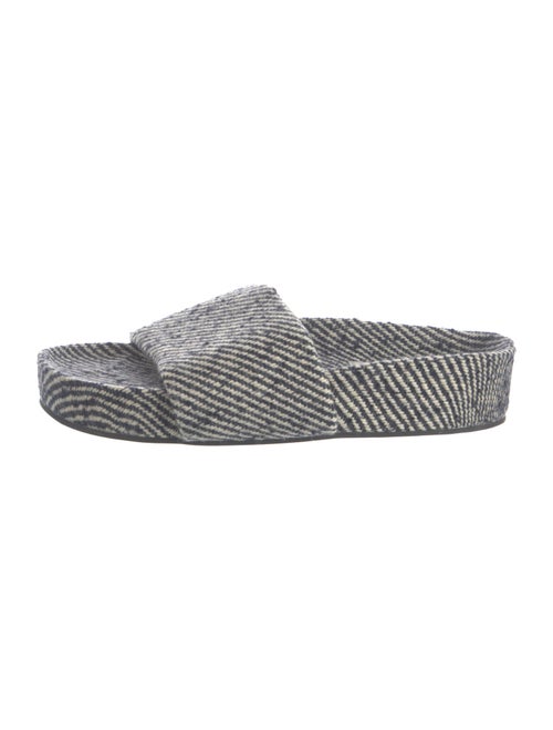St. Agni Wool Striped Slides