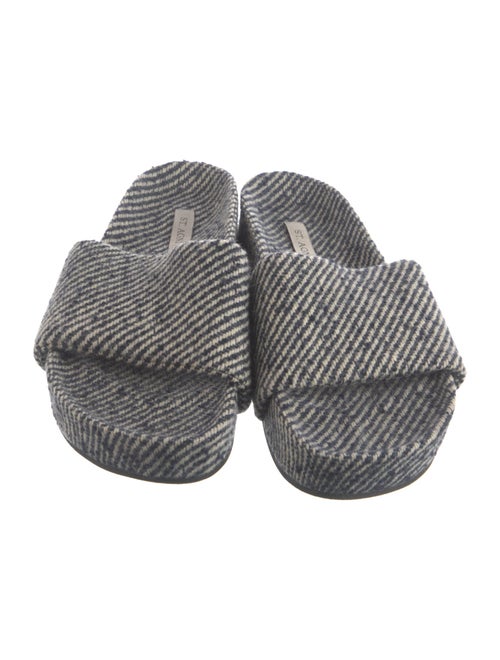St. Agni Wool Striped Slides