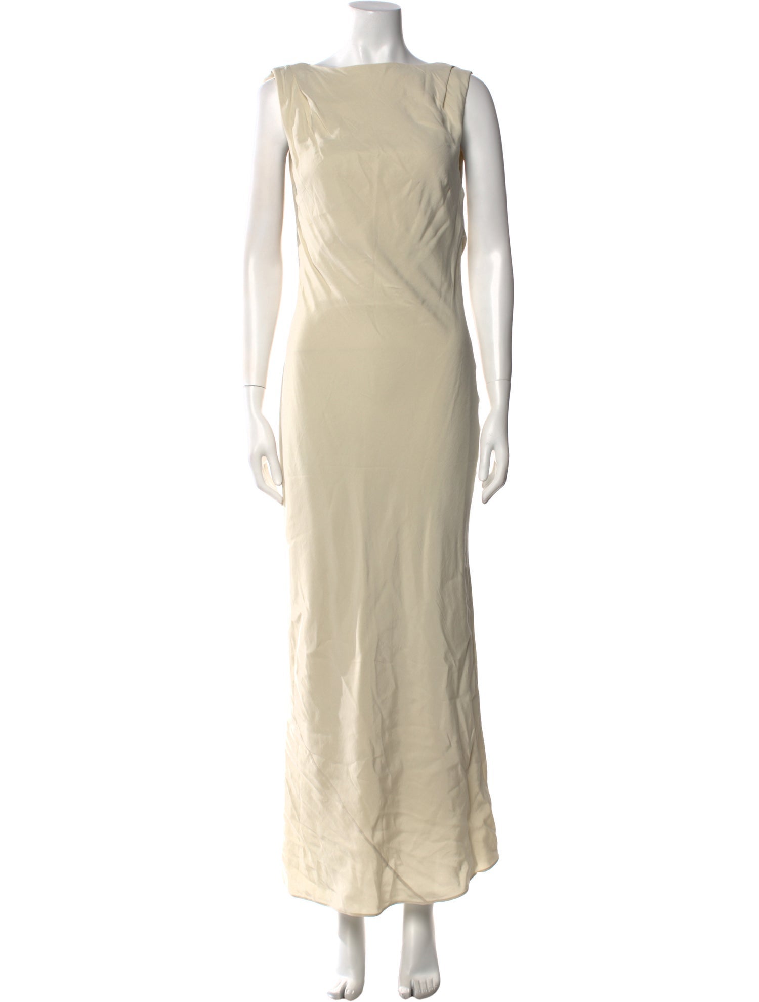 St. Agni Bateau Neckline Long Dress