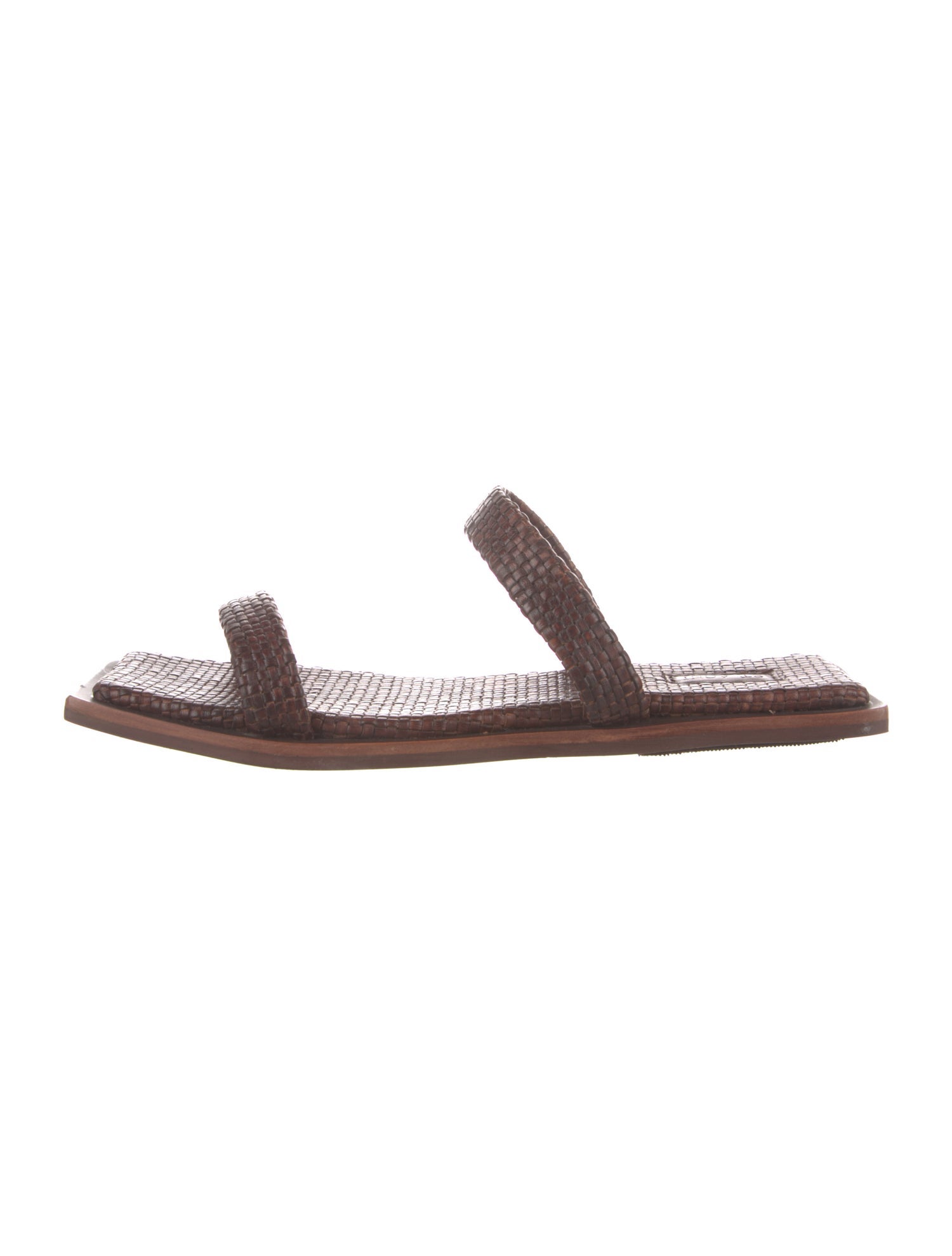 St. Agni Leather Slides