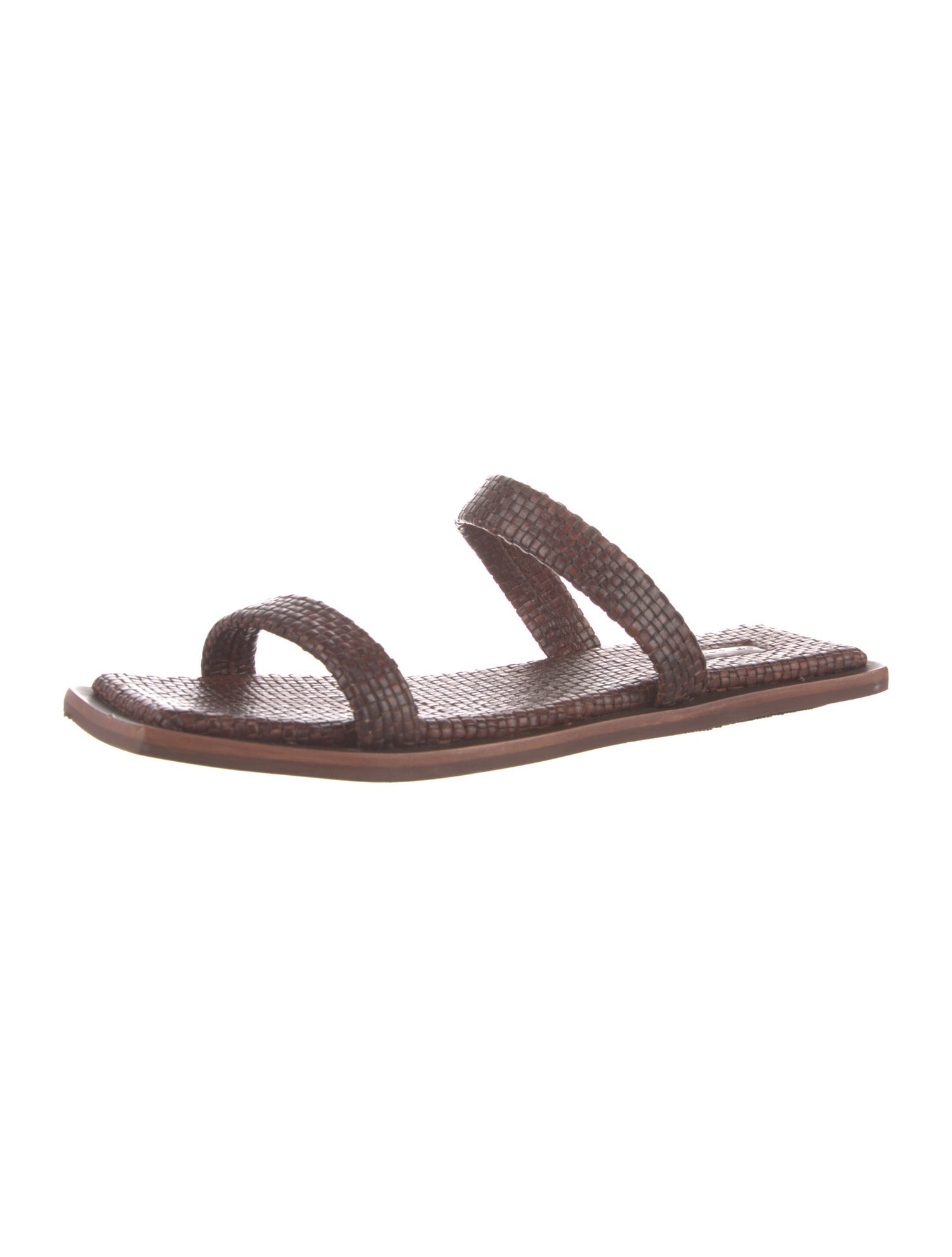 St. Agni Leather Slides
