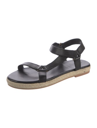 St. Agni Leather Espadrilles