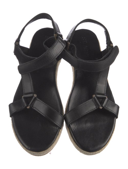 St. Agni Leather Espadrilles