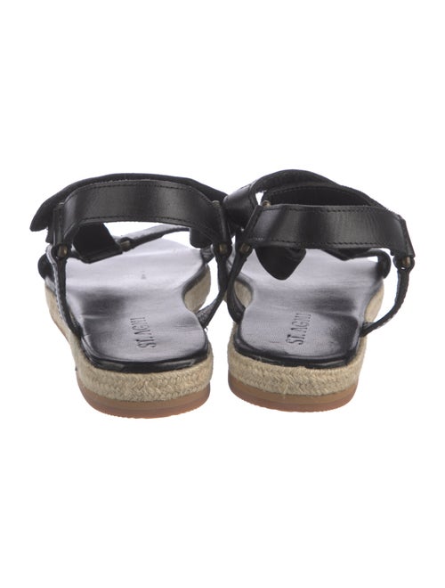 St. Agni Leather Espadrilles