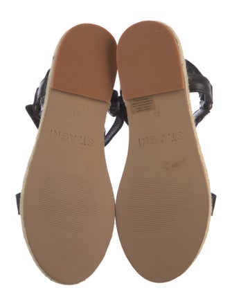 St. Agni Leather Espadrilles