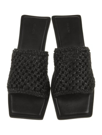 St. Agni Leather Slides