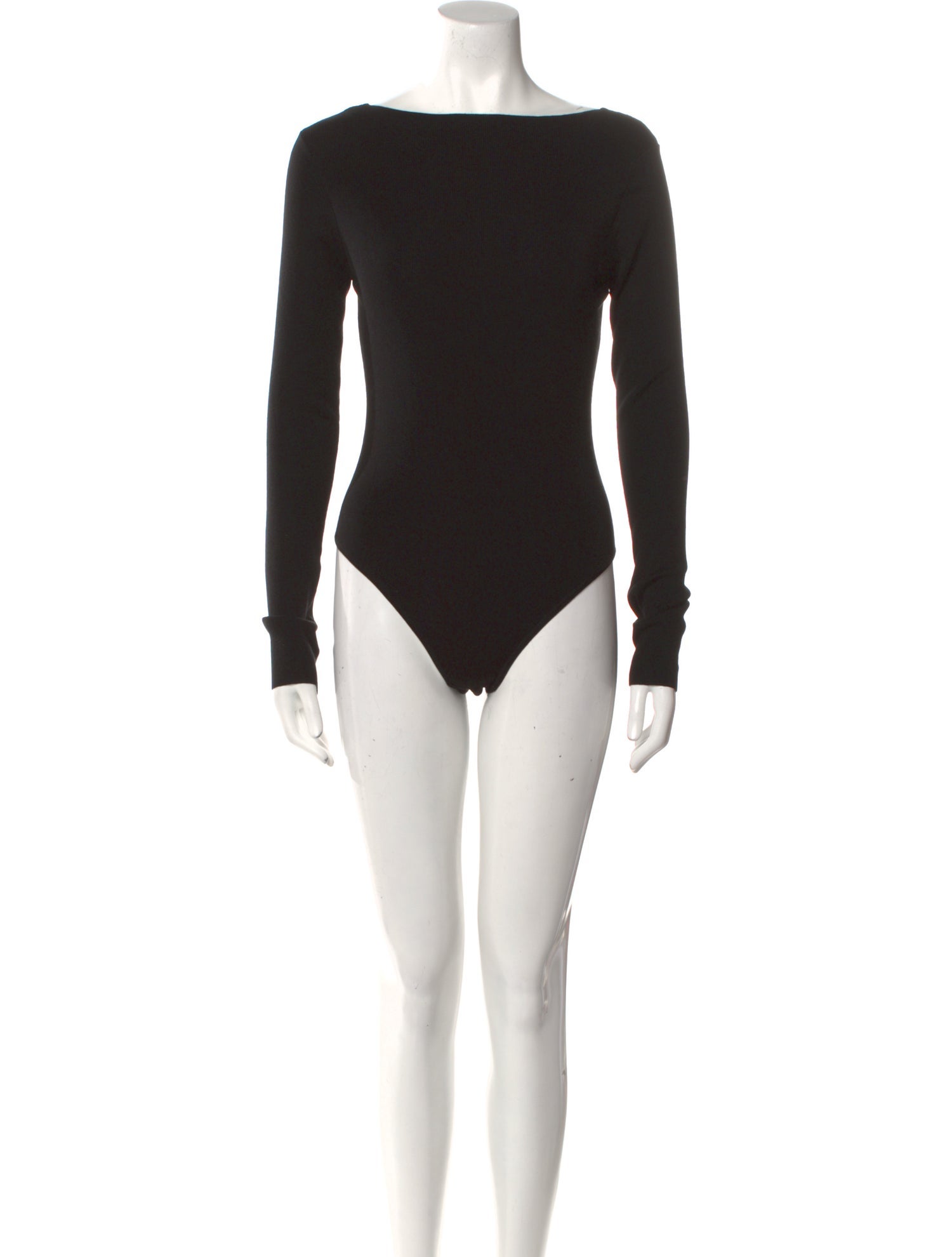 St. Agni Bateau Neckline Long Sleeve Bodysuit