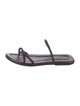 St. Agni Leather Slingback Sandals