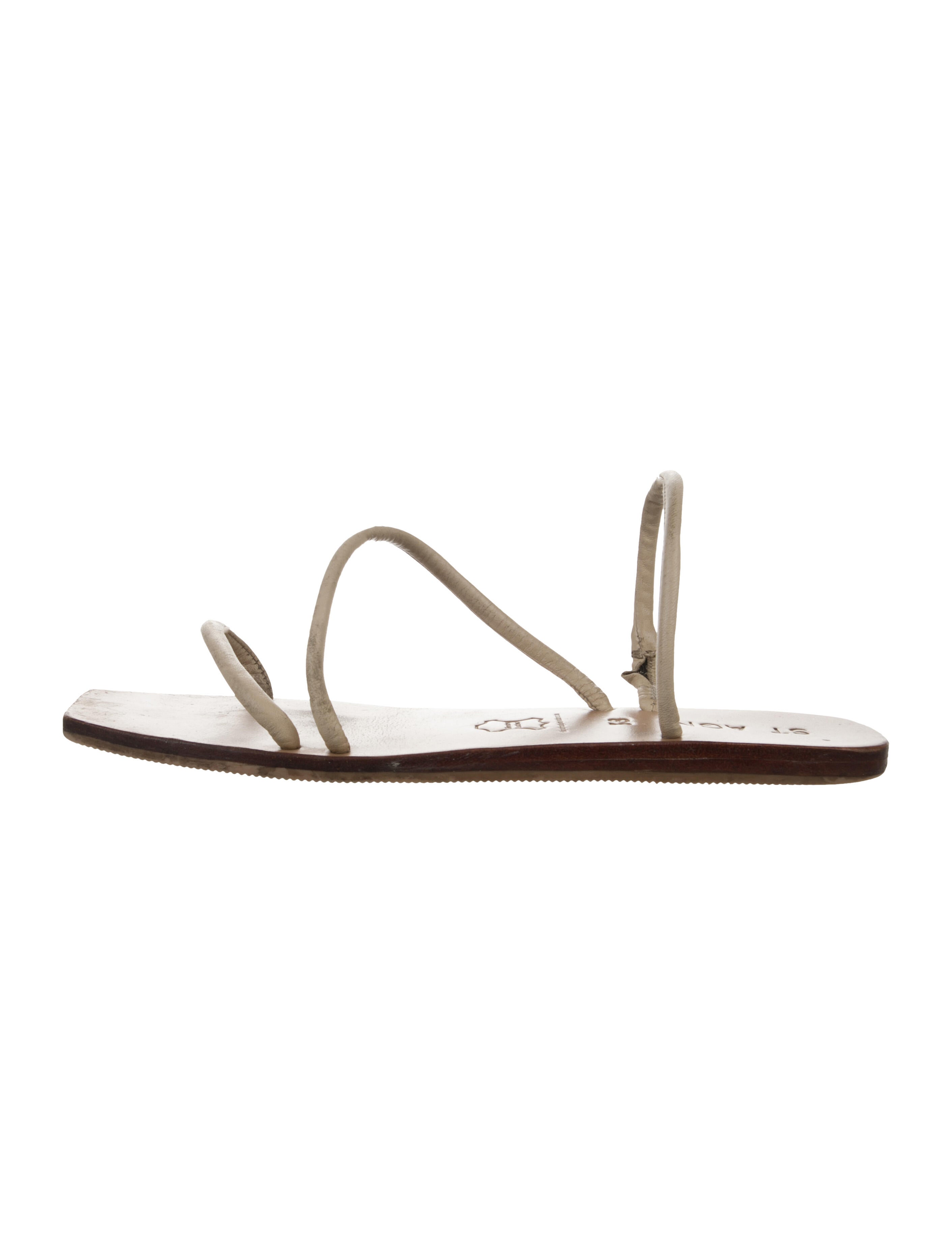 St. Agni Leather Sandals