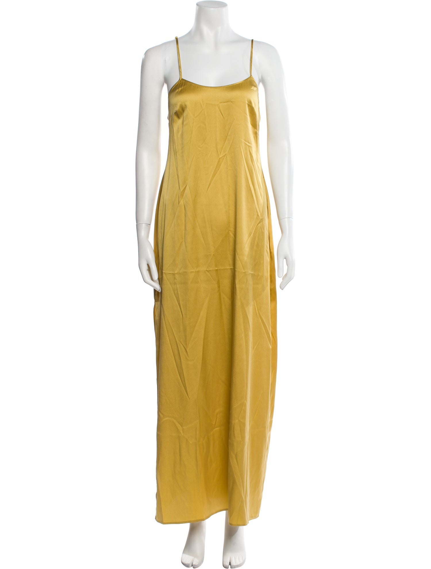 St. Agni Silk Long Dress
