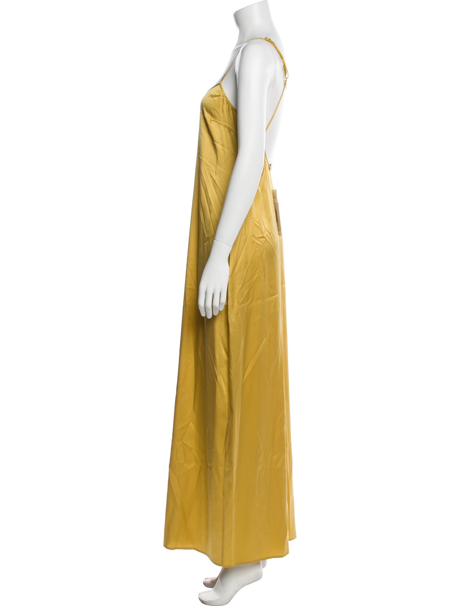 St. Agni Silk Long Dress