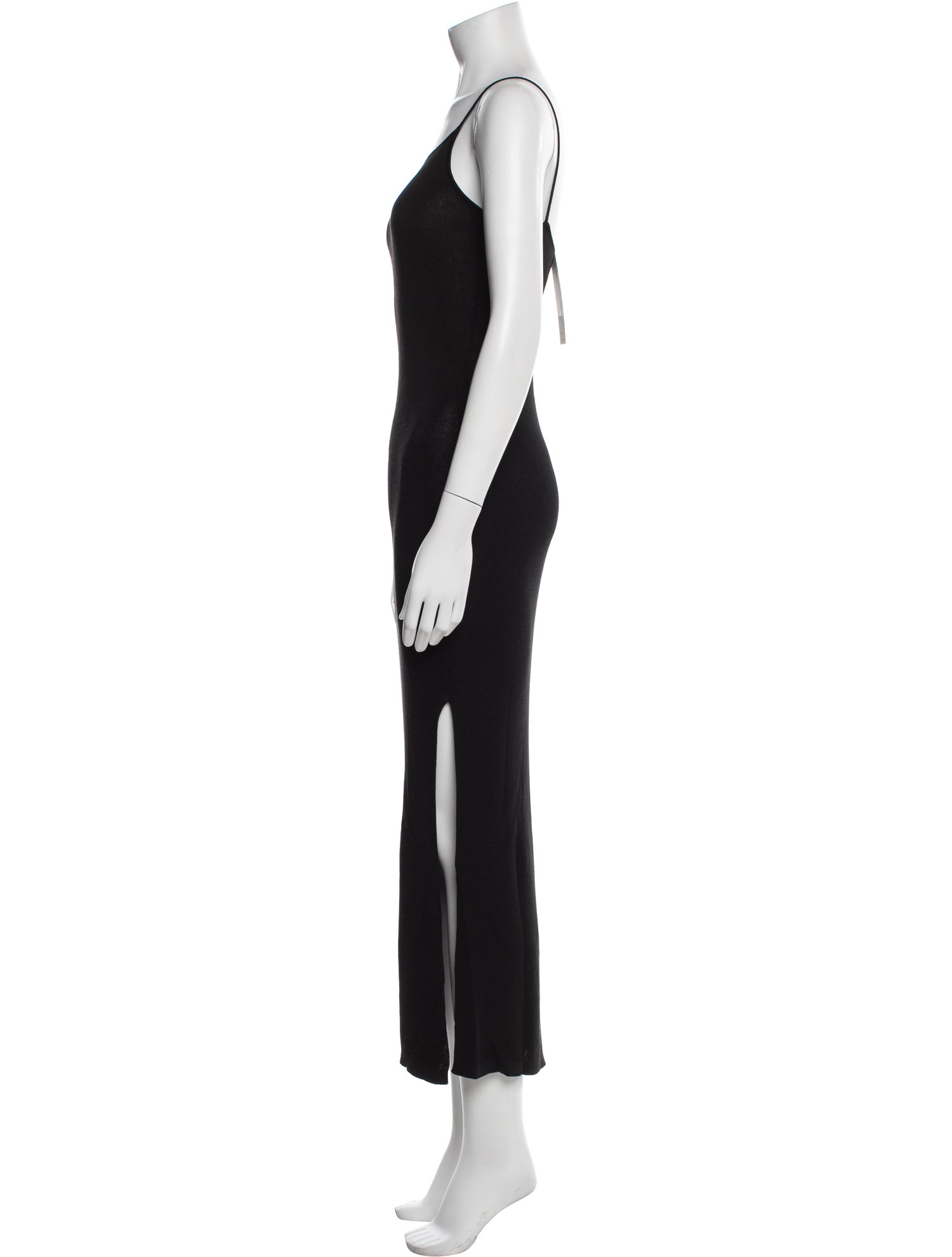 St. Agni Scoop Neck Long Dress