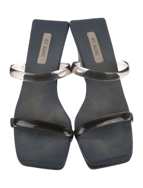 St. Agni Suede Slides