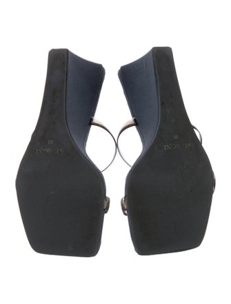 St. Agni Suede Slides