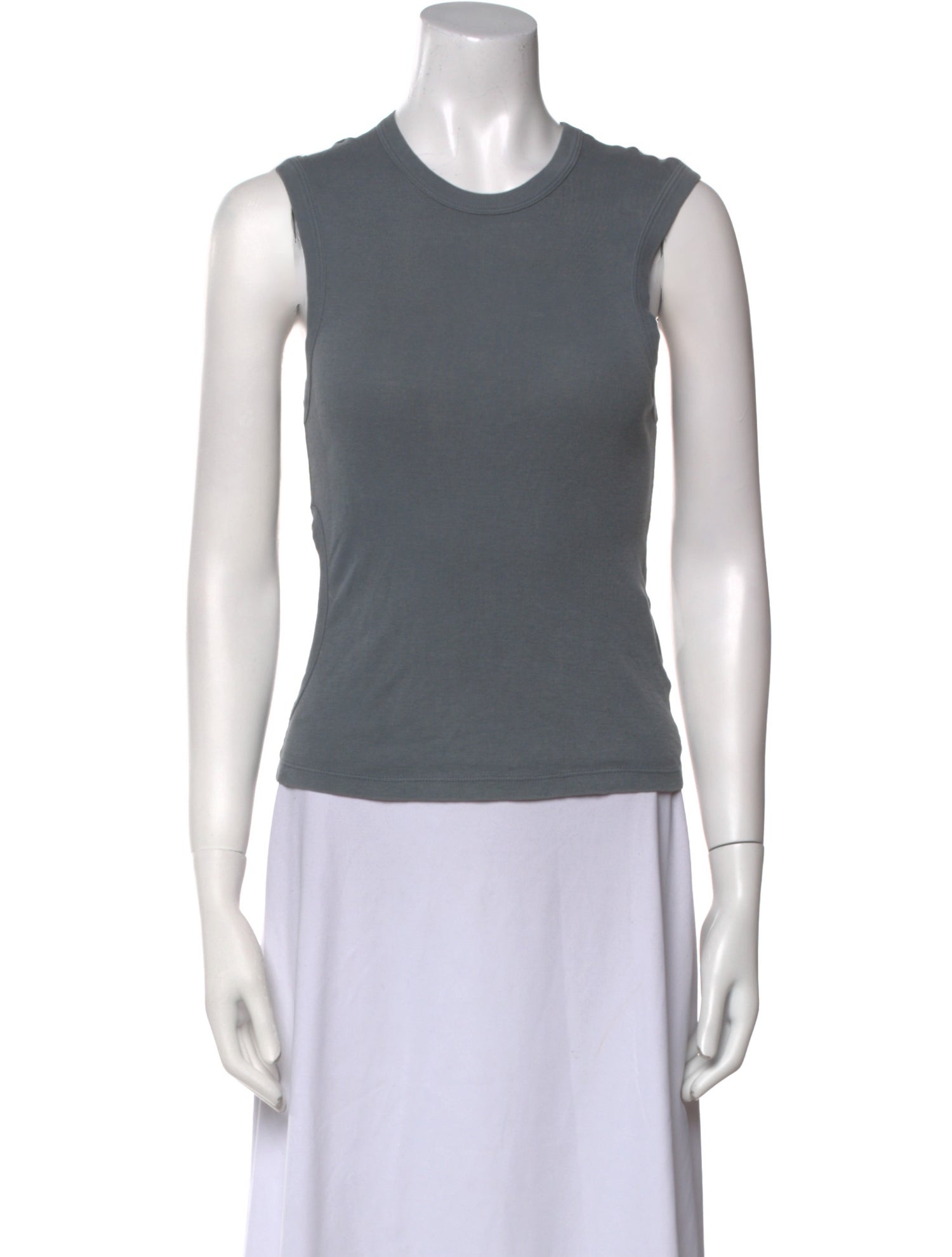 St. Agni Crew Neck Sleeveless Top