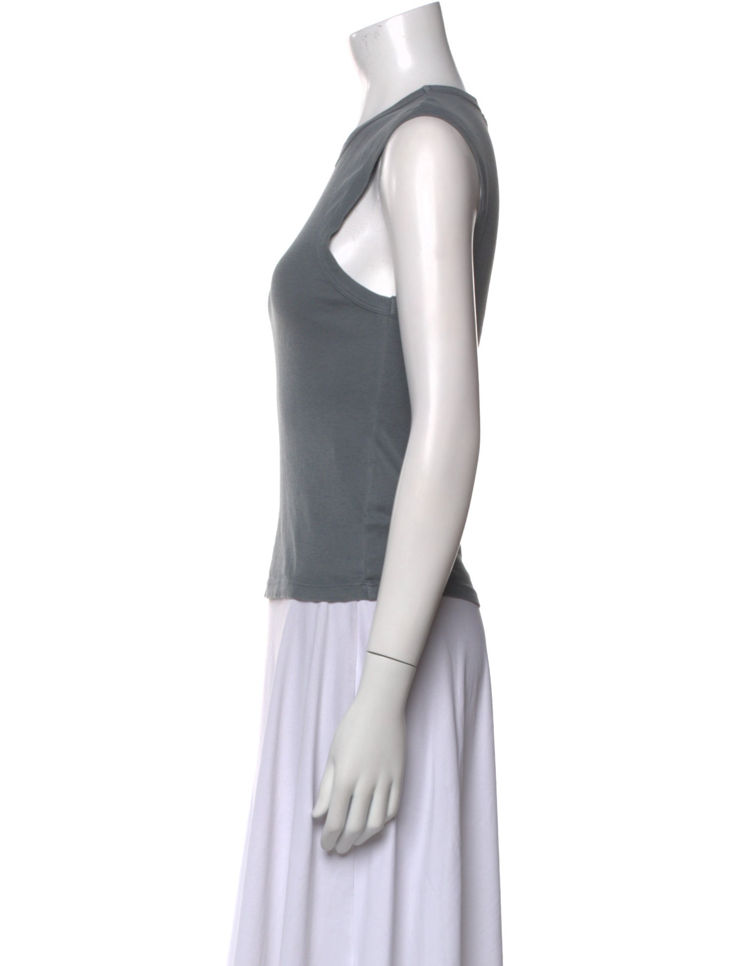 St. Agni Crew Neck Sleeveless Top