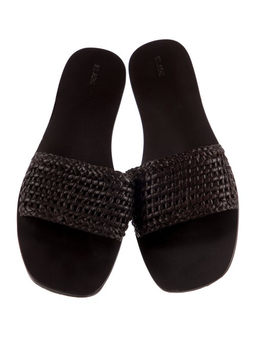 St. Agni Leather Slides