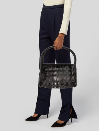 St. Agni Wicker Evening Bag