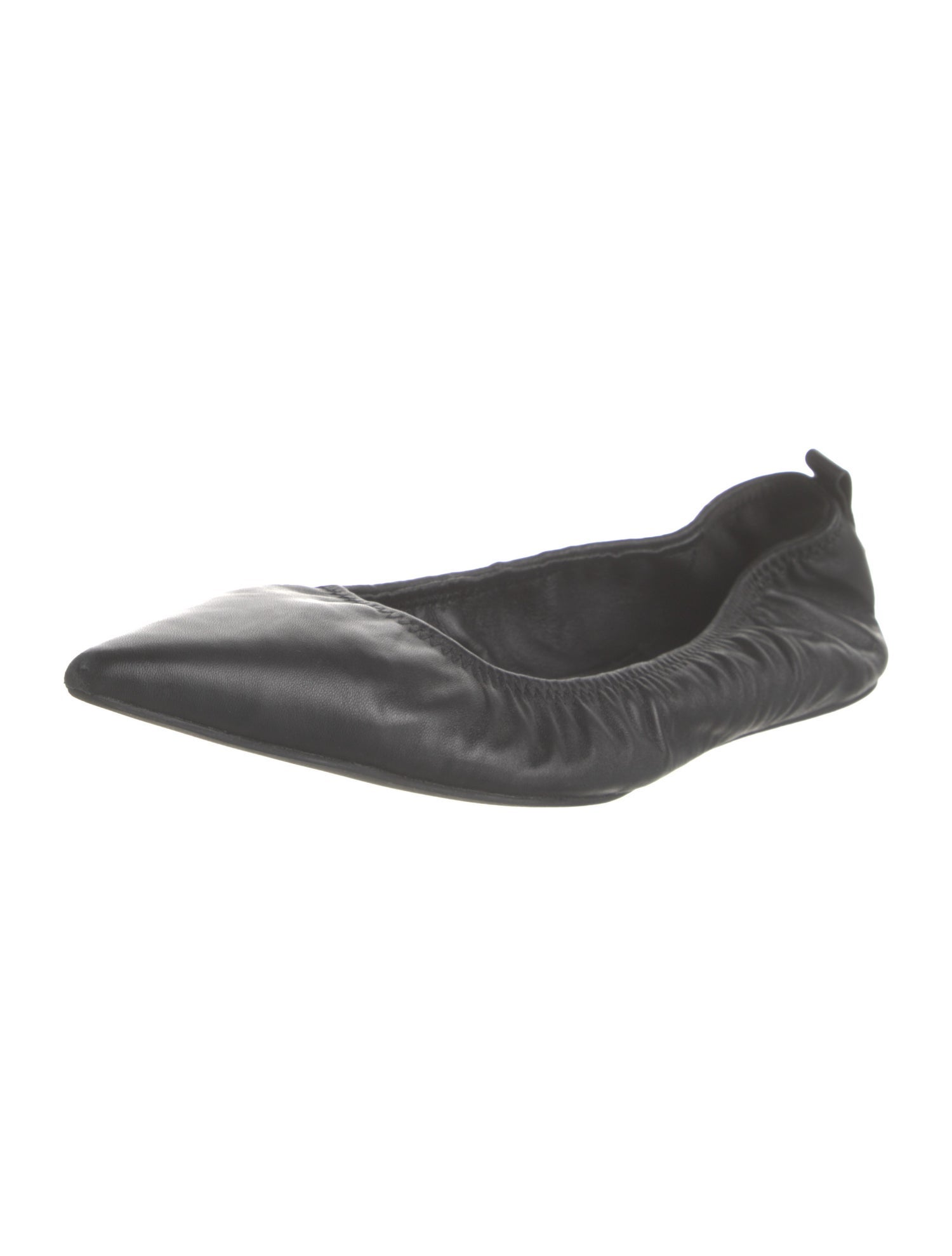 St. Agni Leather Ballet Flats