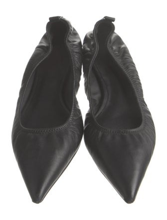 St. Agni Leather Ballet Flats