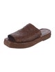St. Agni Leather Slides
