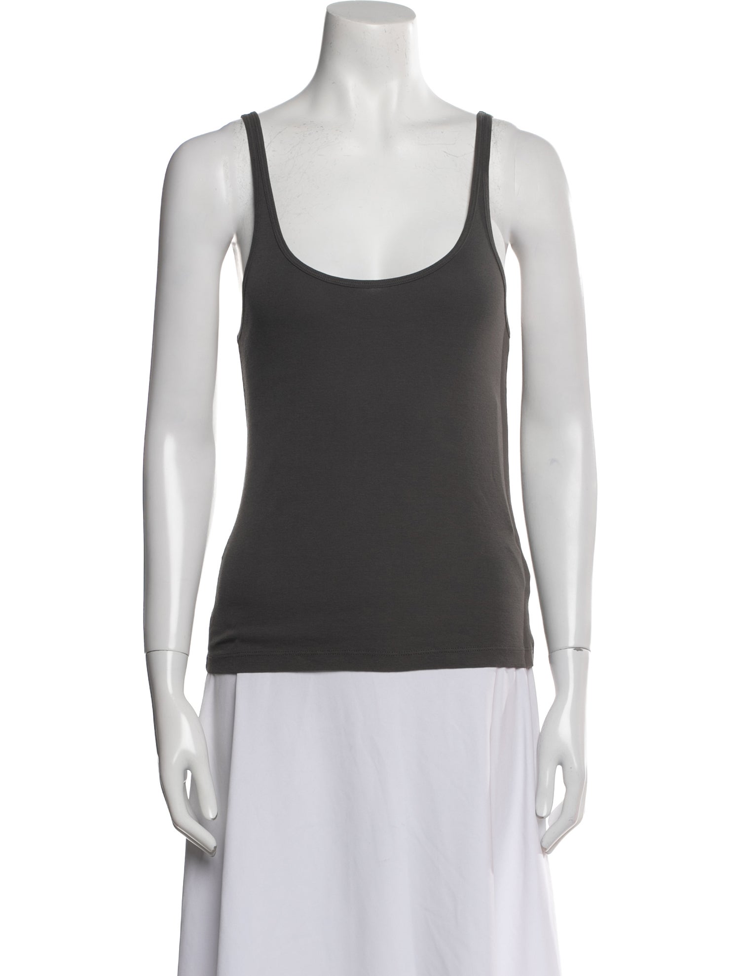 St. Agni Scoop Neck Sleeveless Top